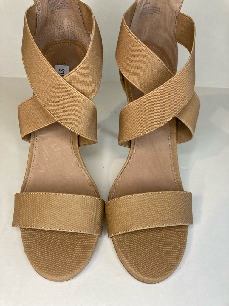 Steve Madden Maarla High Heels Shoes Women's Crisscross Stretch